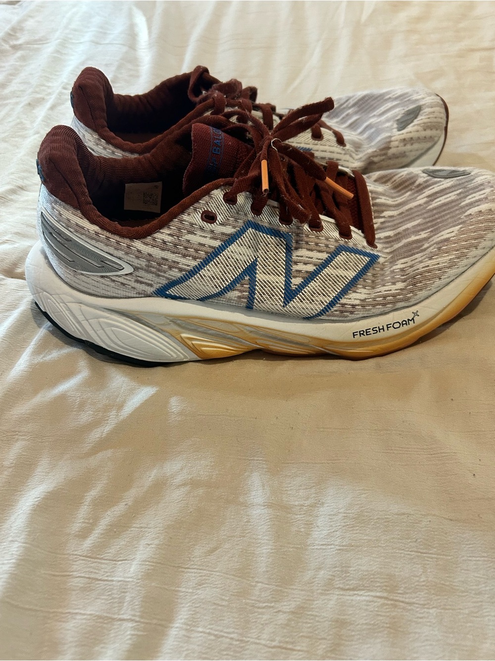 New Balance Men’s Athletic Shoes - Brown/White/Blue